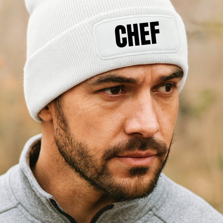 Chef Mütze – Stylische Beanie mit Spruch | Geschenk für Männer mit Stil & Humor