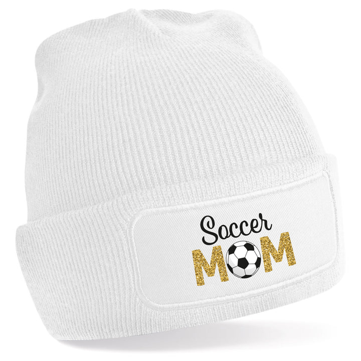 Soccer Mom Mütze – Stylische Beanie mit Spruch | Geschenk für Fußball-Mamas & Sportfans