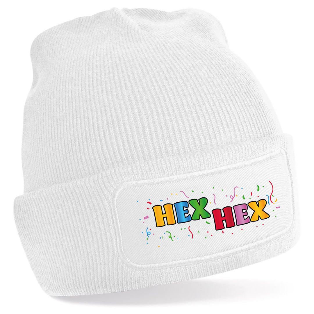 Mütze „Hex Hex“ | Lustige Beanie mit frechem Zauber-Statement