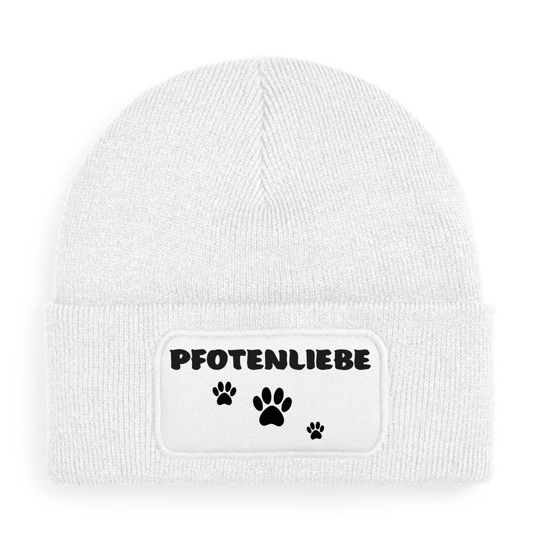Mütze „Pfotenliebe“ 🐾 | Beanie mit Pfotenmotiv für Tierliebhaber
