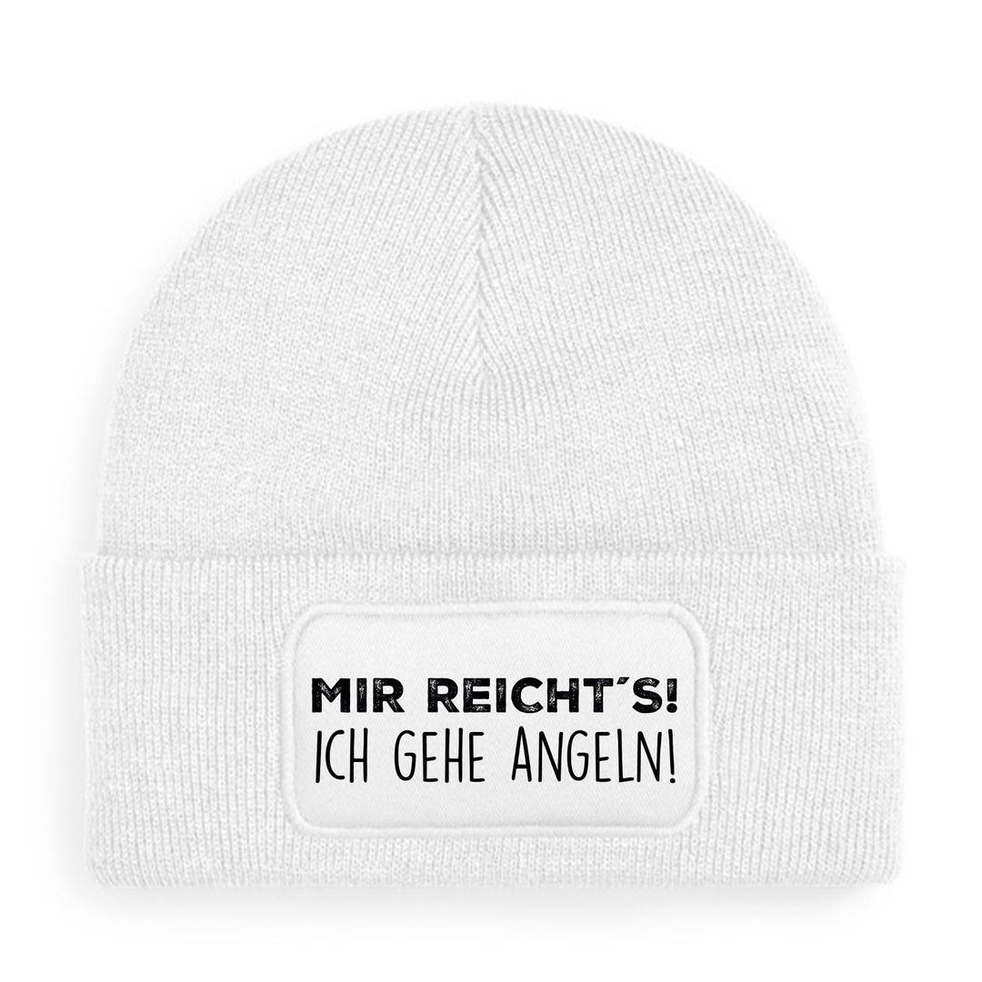 Ich gehe angeln Mütze – Lustige Beanie mit Spruch | Geschenk für Angler & Naturfreunde