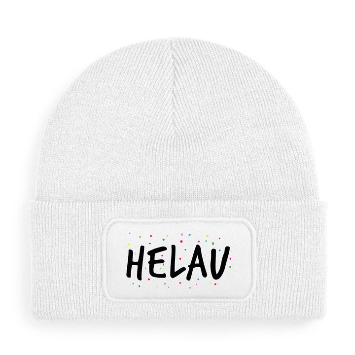 Helau Mütze – Lustige Beanie mit Spruch | Karneval & Fasching Accessoire | Geschenk für Narren
