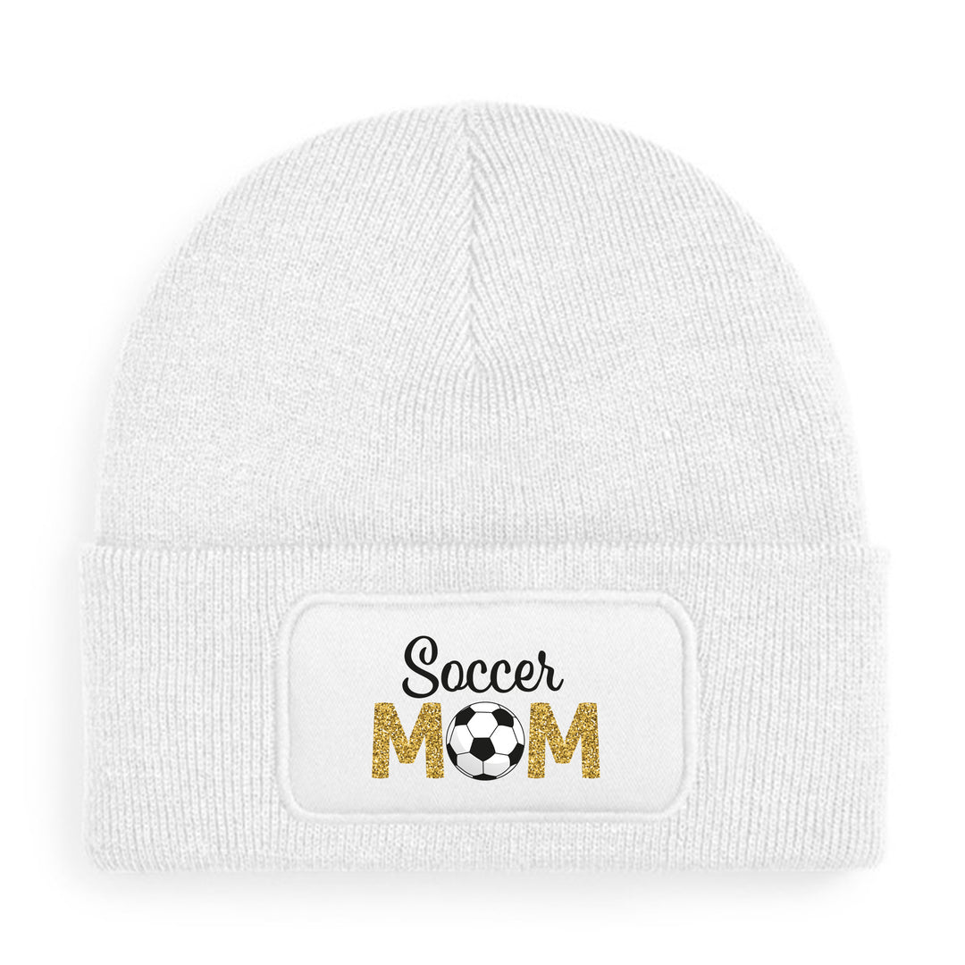 Soccer Mom Mütze – Stylische Beanie mit Spruch | Geschenk für Fußball-Mamas & Sportfans