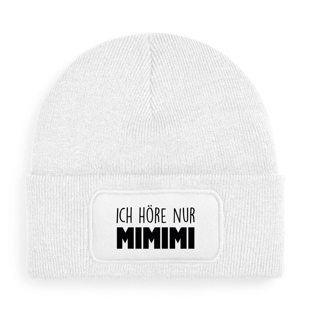 Mimimi Mütze – Lustige Beanie mit Spruch | Geschenk für Freunde mit Humor