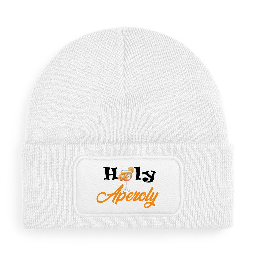 Holy Aperoly Mütze – Lustige Beanie mit Spruch | Geschenk für Aperol Spritz Fans & Freundinnen