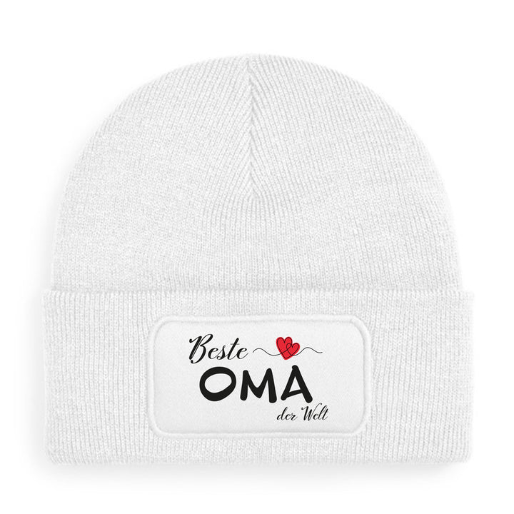 Mütze „Beste Oma der Welt“❤️ | Beanie für stolze Großmütter