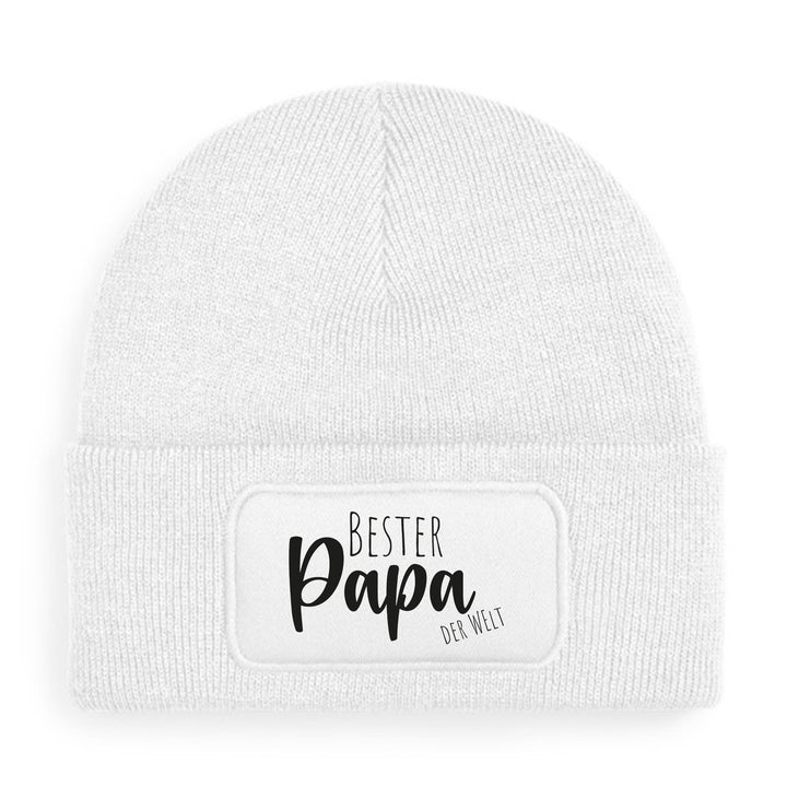 Bester Papa der Welt 3 – Statement Beanie | Klassische Mütze für Väter