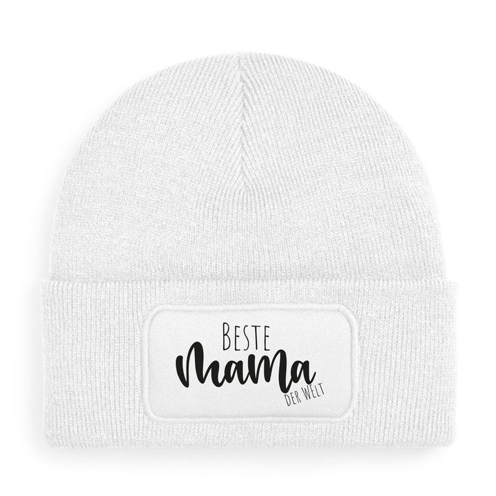 Beste Mama der Welt – Premium Beanie | Zeitlose Mütze für Herzensmamas
