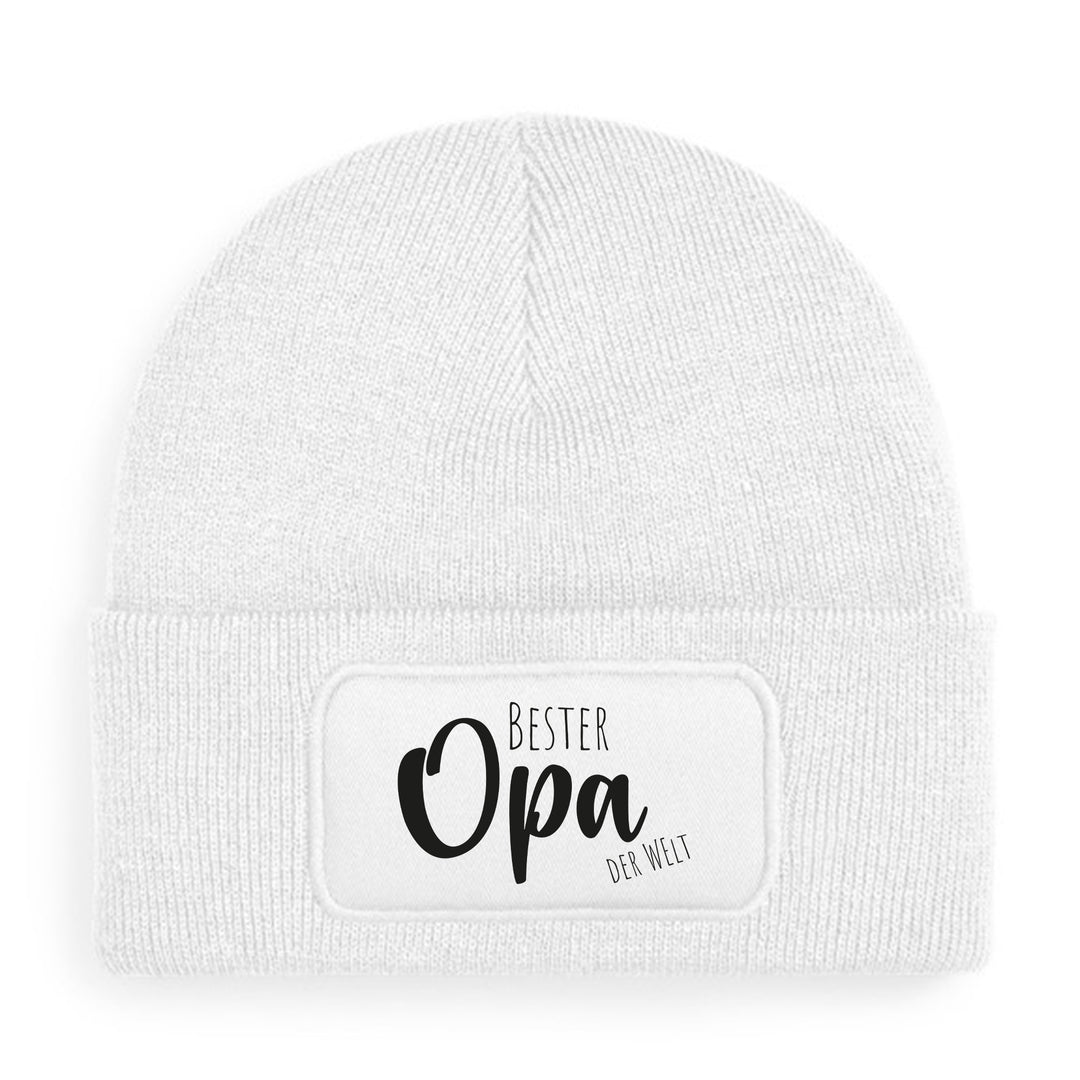 Bester Opa der Welt 2 – Beanie | Liebevolle Mütze für Lieblingsopas