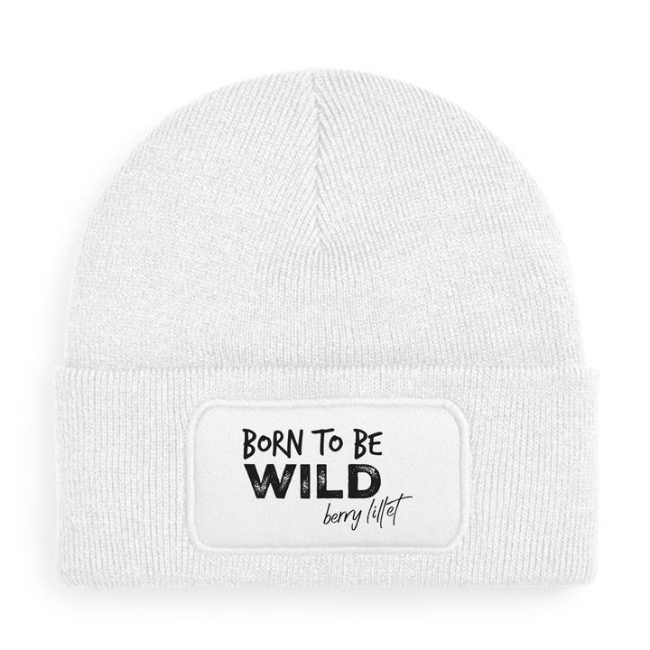 Born to be wild (Berry Lillet) Mütze – Lustige Beanie mit Spruch | Geschenk für Lillet-Liebhaberinnen