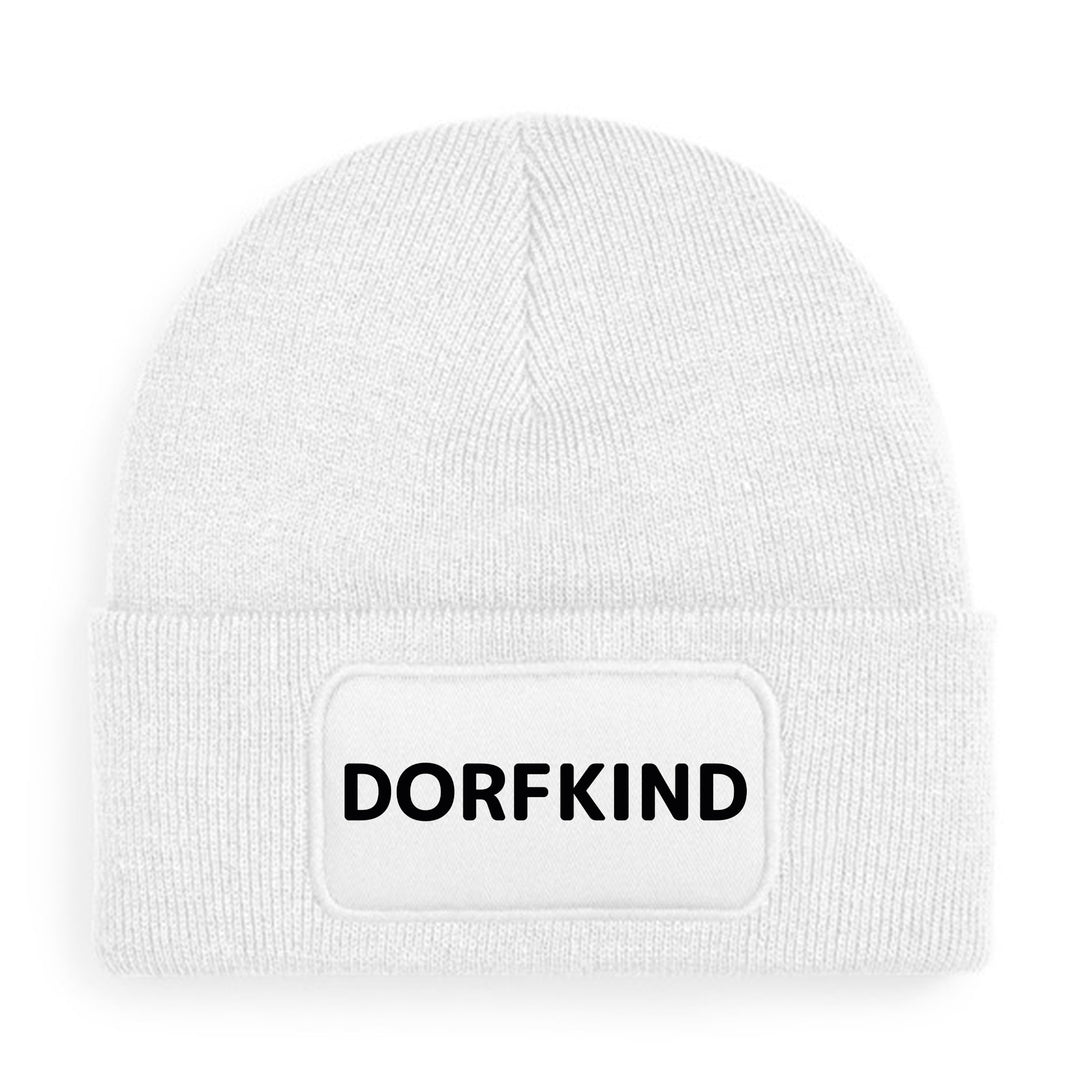 Dorfkind Mütze – Stylische Beanie mit Spruch | Geschenk für Heimatliebhaber & Landleben-Fans
