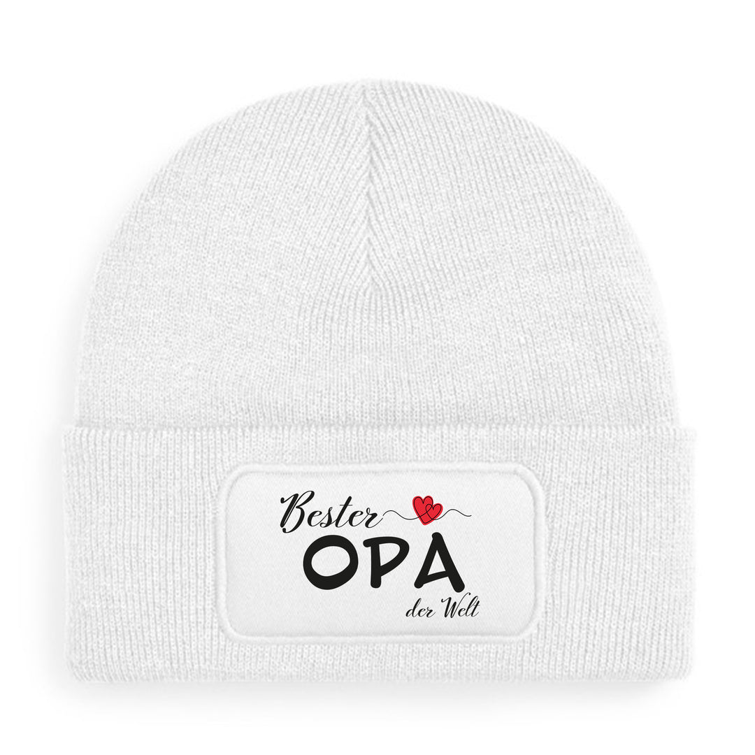 Mütze „Bester Opa der Welt“❤️ | Beanie für stolze Großväter